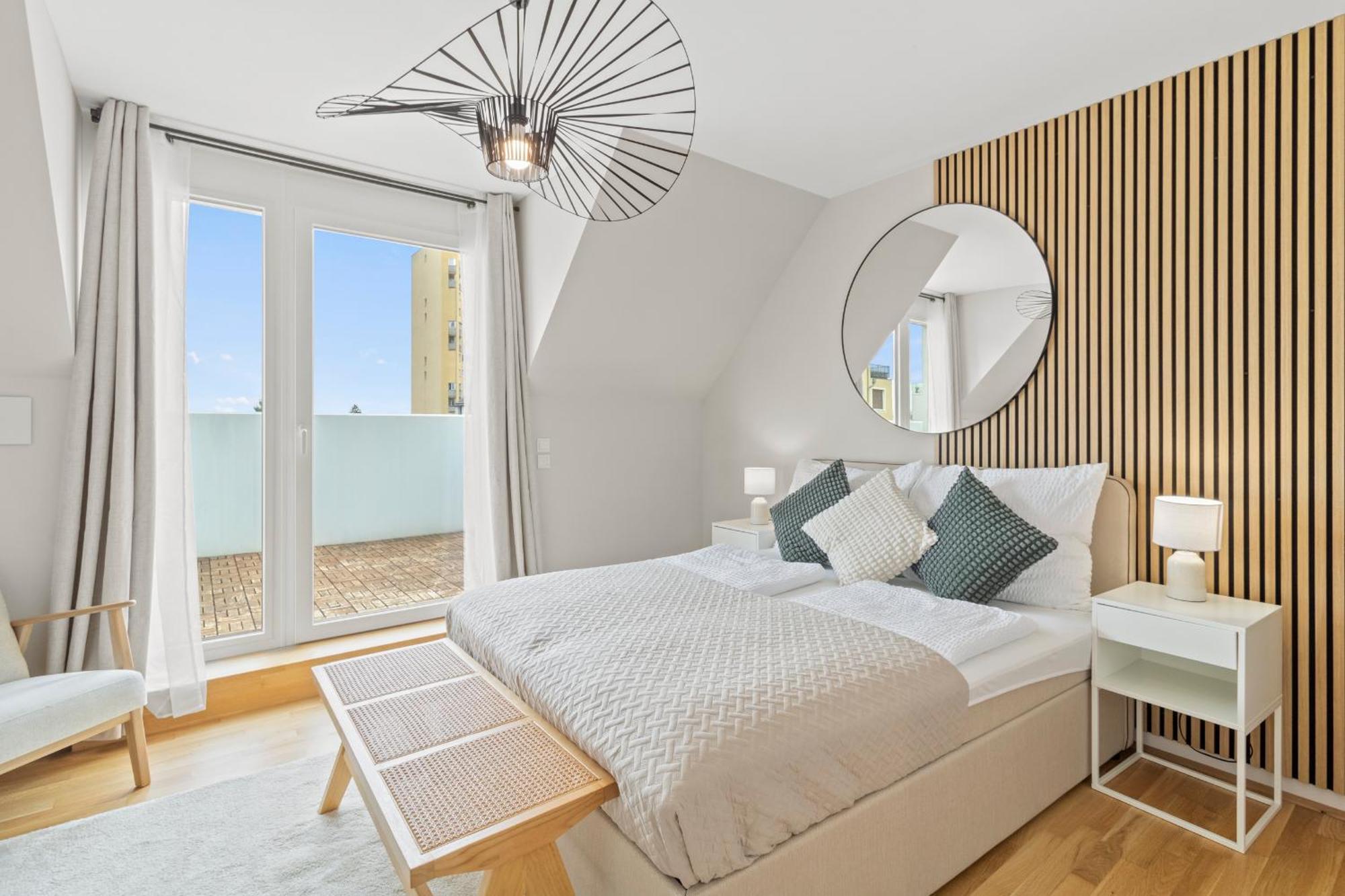 Stylish Apartments - 3 Min To U1 Kagraner Platz Вена Экстерьер фото